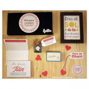 Kit para “churris” personalizado