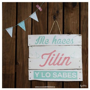 Me haces tilín y lo sabes