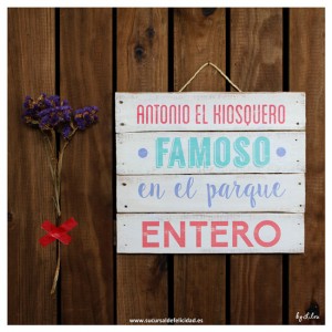 Tablita personalizada 32×30