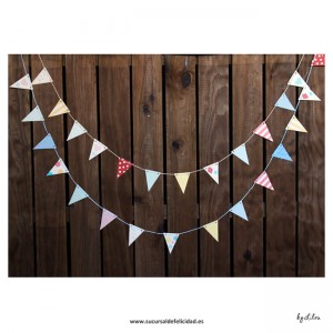 Banderines de colores