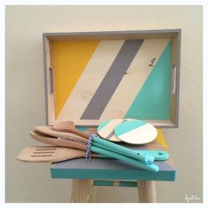 Kit de cocina – Mint y amarillo