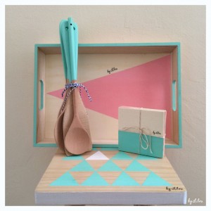 Kit de cocina – Rosa y mint