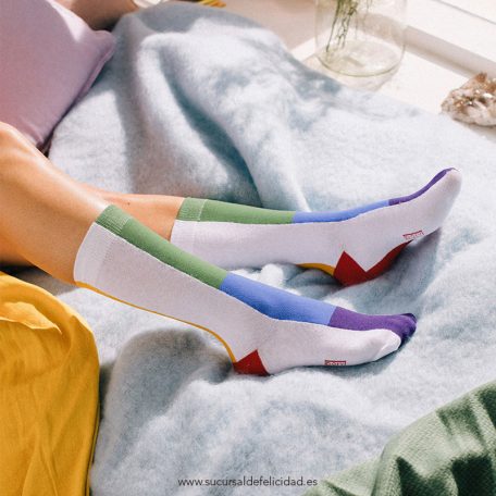 calcetines arcoíris
