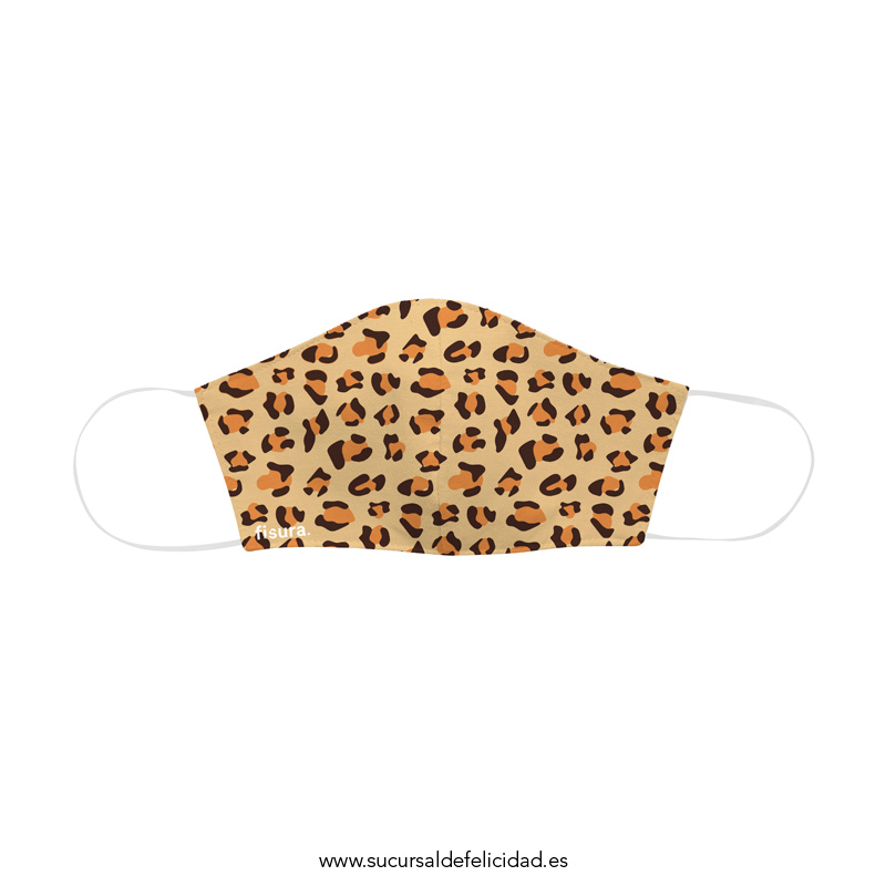 MASCARILLA LEOPARDO MUJER