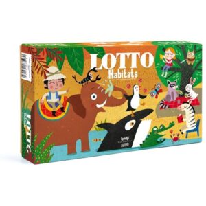Habitats lotto - Juego Bingo Animales