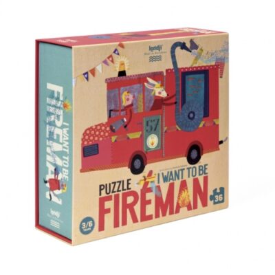 I want to be... Fireman puzzle