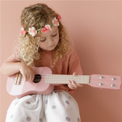 Guitarra Rosa Madera
