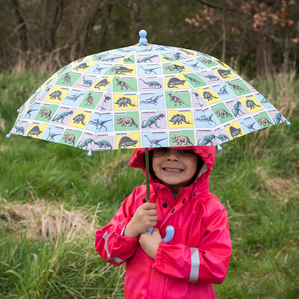Paraguas Infantil Dinosaurios – Sucursal felicidad