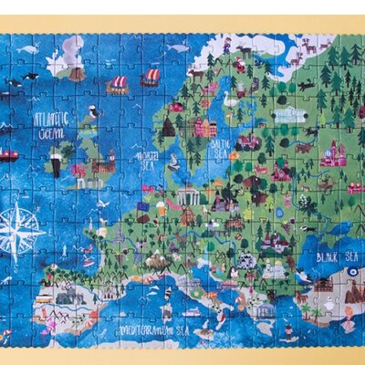Discover Europe Puzzle