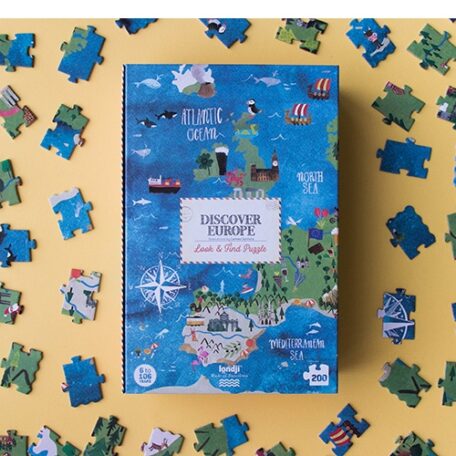 Discover Europe Puzzle 